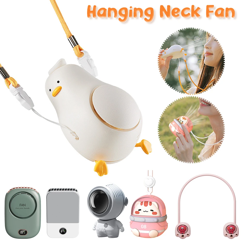Bladeless Electric Neck Fans Mini Lazy Sports Fan USB Charging Cute Summer Air Cooler Mute for Home Travel Outdoor
Bladeless Electric Neck Fans Mini Lazy Sports Fan USB Charging Cute Summer Air Cooler Mute for Home Travel Outdoor