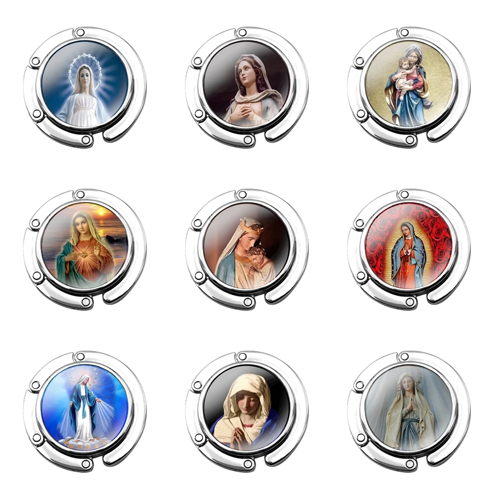 Statue Virgin Maria Foldable Purse Hook for Women's Table Handbag Storage Folding Decor Table Hook Funny Fashion Design Cartoon
Statue Virgin Maria Foldable Purse Hook for Women's Table Handbag Storage Folding Decor Table Hook Funny Fashion Design Cartoon