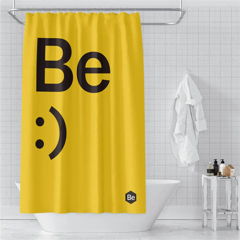 Yellow Cartoon Smiley Shower Curtain Hook Bathroom Waterproof Bathroom Home Decor Decor
Yellow Cartoon Smiley Shower Curtain Hook Bathroom Waterproof Bathroom Home Decor Decor