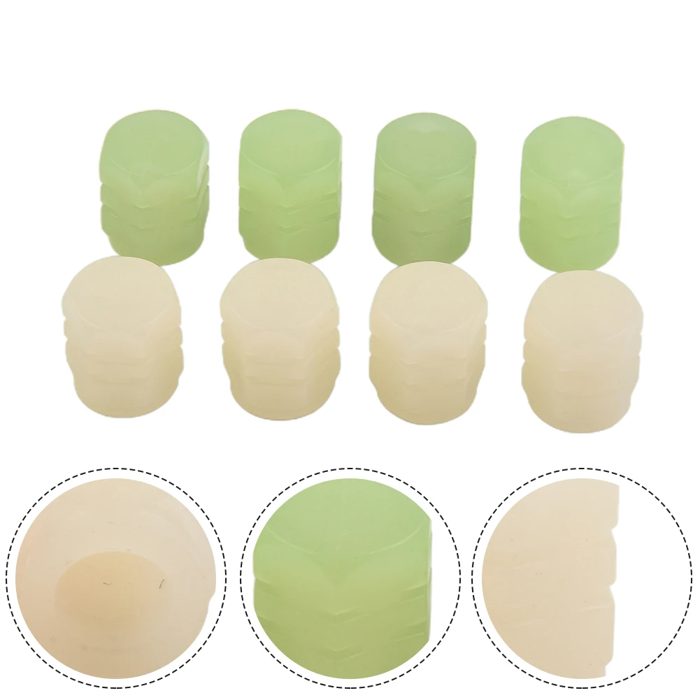 8pcs Universal Fluorescent Luminous Tire Valve Stem Covers Car Tire Valve Cap Fluorescent Effect Widely Used For Motor Bicycle
8pcs Universal Fluorescent Luminous Tire Valve Stem Covers Car Tire Valve Cap Fluorescent Effect Widely Used For Motor Bicycle