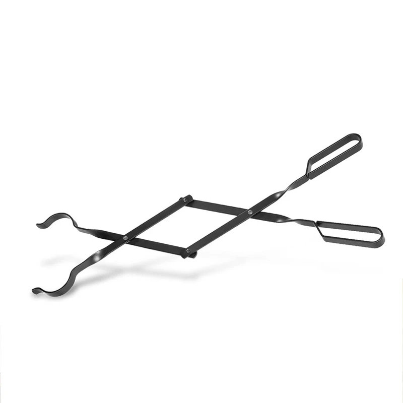 Fireplace Tongs, Fire Pit Accessories Firewood Tongs,For Thick Logs, Heavy Duty Wrought Iron Fire Pit Firetongs
Fireplace Tongs, Fire Pit Accessories Firewood Tongs,For Thick Logs, Heavy Duty Wrought Iron Fire Pit Firetongs