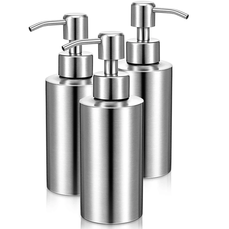 3 Pieces Soap Dispenser Pump Bottles Rust Proof Hand Lotion Kitchen Bathroom Dispenser For Essential Oils Lotions
3 Pieces Soap Dispenser Pump Bottles Rust Proof Hand Lotion Kitchen Bathroom Dispenser For Essential Oils Lotions