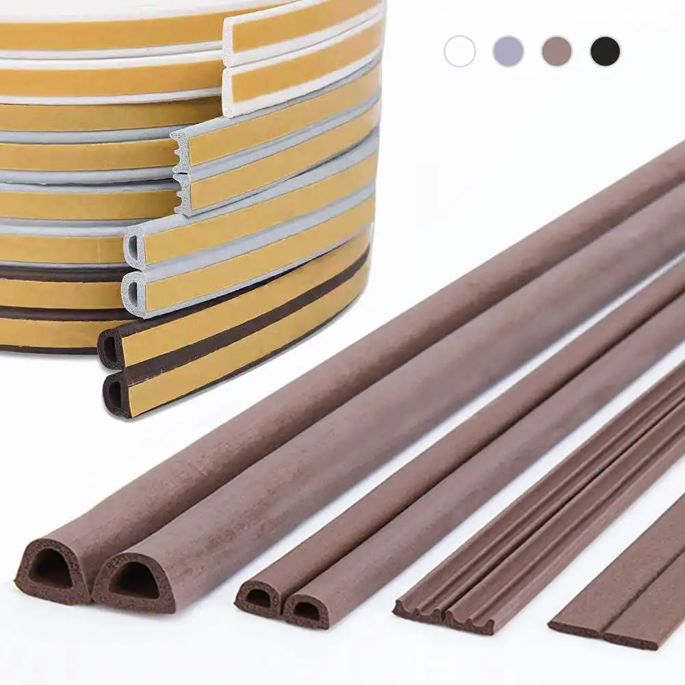 10 Meters DIPE Self-adhesive Door And Window Sealing Strip Glass Window Anti-collision Rubber Strip Foam Sound Insulation Strip
10 Meters DIPE Self-adhesive Door And Window Sealing Strip Glass Window Anti-collision Rubber Strip Foam Sound Insulation Strip