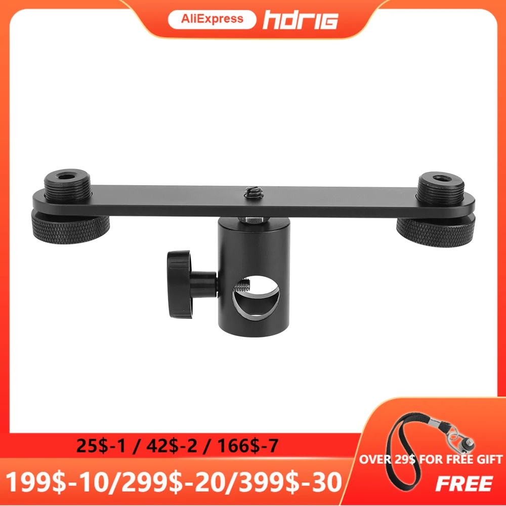 T-образный кронштейн HDRIG с двумя креплениями для микрофона 1/4 "Мама 5/8" папа
T-образный кронштейн HDRIG с двумя креплениями для микрофона 1/4 "Мама 5/8" папа