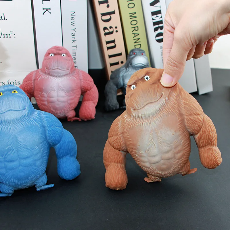 Большая игрушка-антистресс Gorilla, детские игрушки-антистресс, новинка, забавные сжимаемые игрушки в виде розыгрыша, креативные Подарочные игрушки
Большая игрушка-антистресс Gorilla, детские игрушки-антистресс, новинка, забавные сжимаемые игрушки в виде розыгрыша, креативные Подарочные игрушки