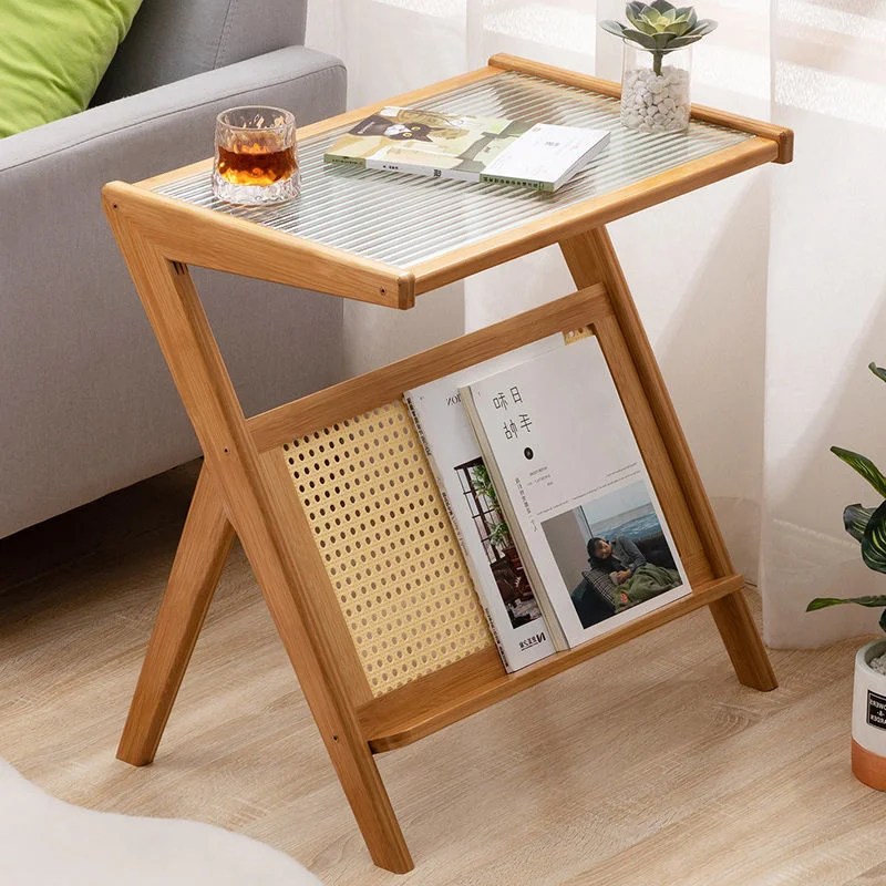 Simple Rattan Side Table Living Room Multifunctional Nanmu Sofa Coffee Table Small Apartment Side Table Japanese Corner Few
Simple Rattan Side Table Living Room Multifunctional Nanmu Sofa Coffee Table Small Apartment Side Table Japanese Corner Few