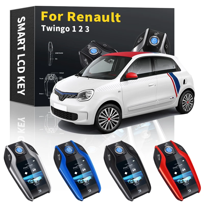 For Renault Twingo 1 2 3 2011 2012 2013 2014 2015 2016 2017 2018 2019 2020 Keyles Entry Remote Car Key Modified Smart LCD
For Renault Twingo 1 2 3 2011 2012 2013 2014 2015 2016 2017 2018 2019 2020 Keyles Entry Remote Car Key Modified Smart LCD