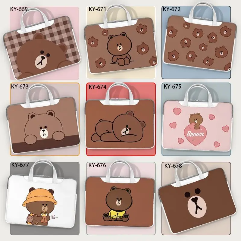 Line Friends Kawaii Anime Laptop Bag Cute Brown Air Pro 13 14 15.6 Dell Lenovo Hp Shockproof Portable Students Office Handbag
Line Friends Kawaii Anime Laptop Bag Cute Brown Air Pro 13 14 15.6 Dell Lenovo Hp Shockproof Portable Students Office Handbag