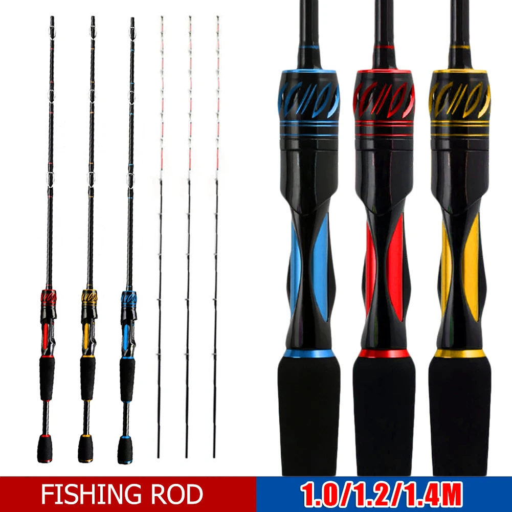 Fishing Rod 1.0m/1.2m/1.4m Boat Rod Carbon Fiber Titanium Tip Jigging Rod Bridge Fishing Conventional Rod for Beginners 2 Piece
Fishing Rod 1.0m/1.2m/1.4m Boat Rod Carbon Fiber Titanium Tip Jigging Rod Bridge Fishing Conventional Rod for Beginners 2 Piece