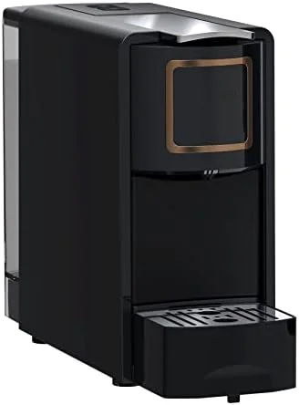 Machine for Nespresso Pods - Programmable Coffee Brewer Capsule Compatible with Large Removable Water Tank and Drip Tray, Black
Machine for Nespresso Pods - Programmable Coffee Brewer Capsule Compatible with Large Removable Water Tank and Drip Tray, Black