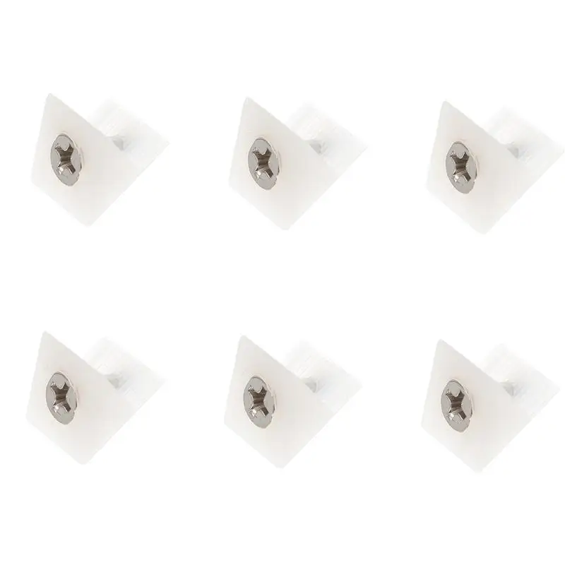 100pcs Plastic Angle Code Bracket Fastener Furniture Chest Drawer Bottom Corner Braces
100pcs Plastic Angle Code Bracket Fastener Furniture Chest Drawer Bottom Corner Braces