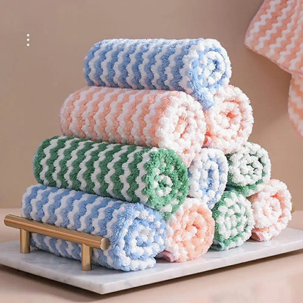 5/10/15PCS Microfiber Cleaning Rags Super Thicken Absorbent Kitchen Dish Towel Soft Cleaning Towels Anti-grease Wiping Rags
5/10/15PCS Microfiber Cleaning Rags Super Thicken Absorbent Kitchen Dish Towel Soft Cleaning Towels Anti-grease Wiping Rags