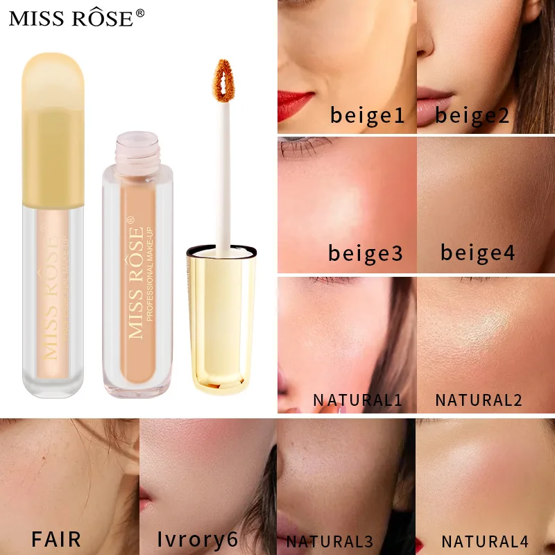 MISS ROSE Moisturizing And Lasting Natural Non-makeup Round Tube Concealer Multi-color Moisturizing Natural Matte Concealer
MISS ROSE Moisturizing And Lasting Natural Non-makeup Round Tube Concealer Multi-color Moisturizing Natural Matte Concealer
