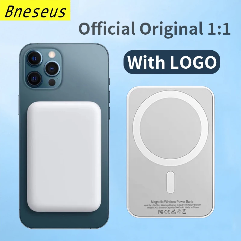 0fficial 1:1 Copy Macsafe Powerbank Magnetic Wireless Power Bank For Apple IPhone 14 13 12 Charger External Auxiliary Battery
0fficial 1:1 Copy Macsafe Powerbank Magnetic Wireless Power Bank For Apple IPhone 14 13 12 Charger External Auxiliary Battery