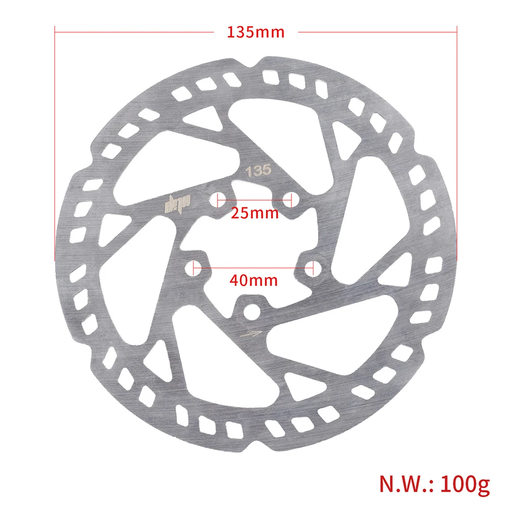 135mm Hydraulic Disc Brake Stainless Steel Disc Brake With Screws For XIA0MI M365 Pro/Pro2 Electric Scooter Replacement Parts
135mm Hydraulic Disc Brake Stainless Steel Disc Brake With Screws For XIA0MI M365 Pro/Pro2 Electric Scooter Replacement Parts