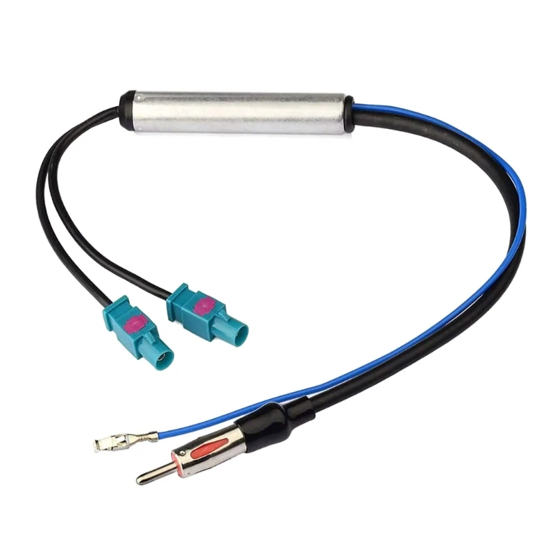 Universal Radio Stereo Antenna for VW Dual Fakra to 1Din Aerial Antenna Adapter
Universal Radio Stereo Antenna for VW Dual Fakra to 1Din Aerial Antenna Adapter