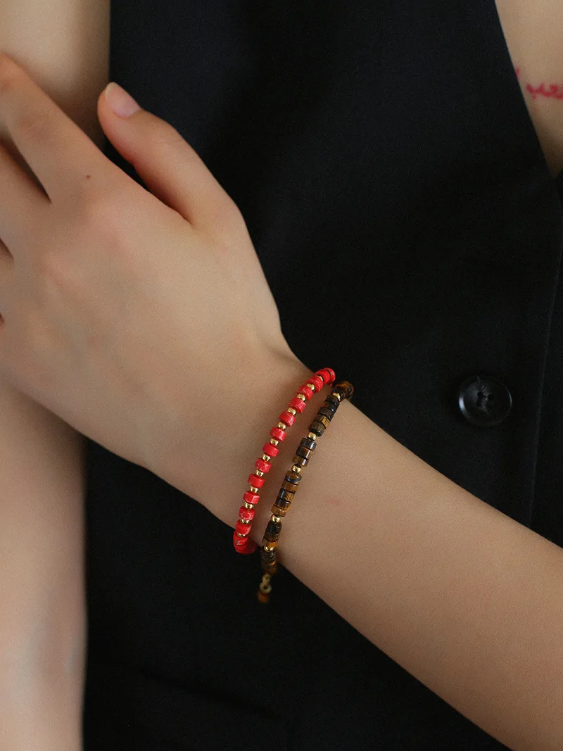 Timeless Wonder Glam Tiger Eye Stone Geo Beads Bracelets for Women Designer Jewelry Gothic Kpop Ins Rare Trendy Gift Mix 3265
Timeless Wonder Glam Tiger Eye Stone Geo Beads Bracelets for Women Designer Jewelry Gothic Kpop Ins Rare Trendy Gift Mix 3265