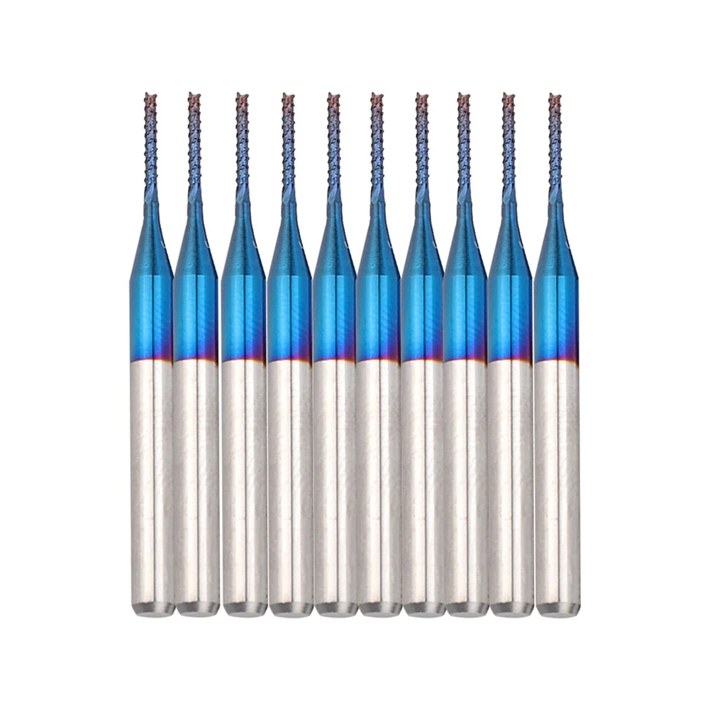 10pcs 1mm Carbide Router Cutting Head Blue Corn End Mills Engraving Heads 3.175mm Shank CNC Router Bit Carbide End Mill
10pcs 1mm Carbide Router Cutting Head Blue Corn End Mills Engraving Heads 3.175mm Shank CNC Router Bit Carbide End Mill