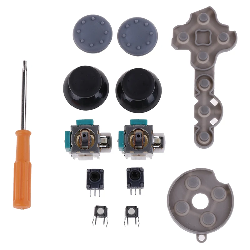 13 In 1 Analog Stick Sensor Thumb Sticks Trigger Switch Button For XBOX 360 1 set
13 In 1 Analog Stick Sensor Thumb Sticks Trigger Switch Button For XBOX 360 1 set