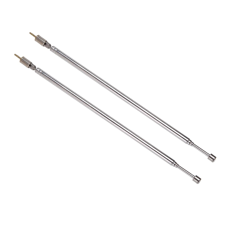 TOYL Pair 62,5 cm 24,6 "4-секционная телескопическая радиоантенна из нержавеющей стали
TOYL Pair 62,5 cm 24,6 "4-секционная телескопическая радиоантенна из нержавеющей стали