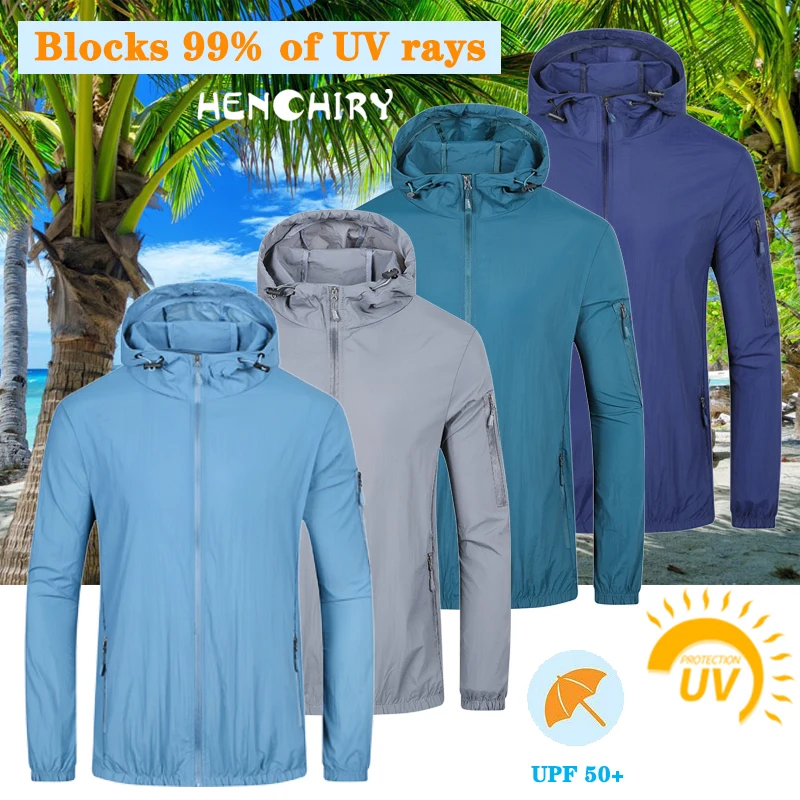 HENCHIRY Outdoor Large Size Sunscreen Clothing 2022 Summer Fishing Men's Light and Breathable UV-resistant Skin Clothing M-5XL
HENCHIRY Outdoor Large Size Sunscreen Clothing 2022 Summer Fishing Men's Light and Breathable UV-resistant Skin Clothing M-5XL
