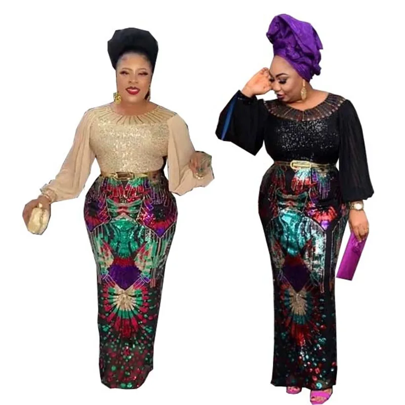 Elegant Evening Party Long Dresses Vintage Bazin African Sparkle Glittering Sequin Sexy Sheath Maxi Dress Gowns Africa Clothing
Elegant Evening Party Long Dresses Vintage Bazin African Sparkle Glittering Sequin Sexy Sheath Maxi Dress Gowns Africa Clothing