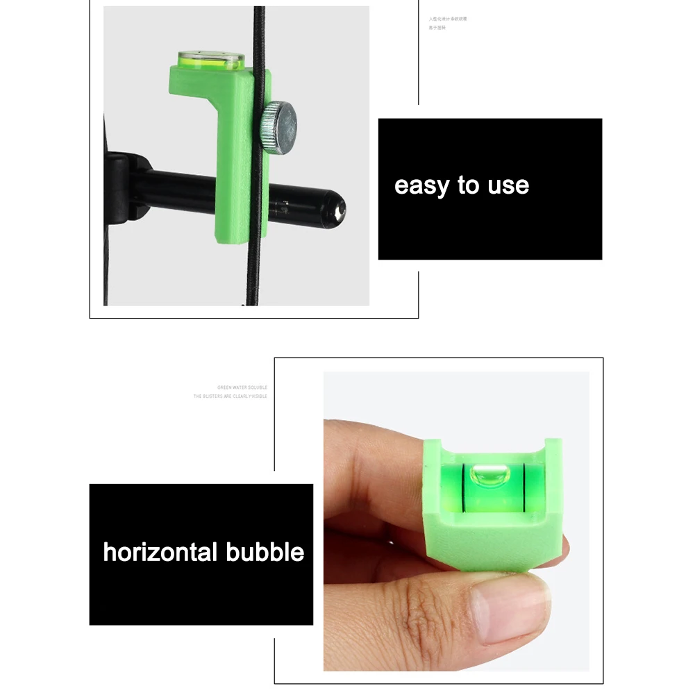 Practical Bow And Arrow String Level Combo Stable Clamp Line Universal Horizontal Bubble Screw Knob Hunting Accessories
Practical Bow And Arrow String Level Combo Stable Clamp Line Universal Horizontal Bubble Screw Knob Hunting Accessories