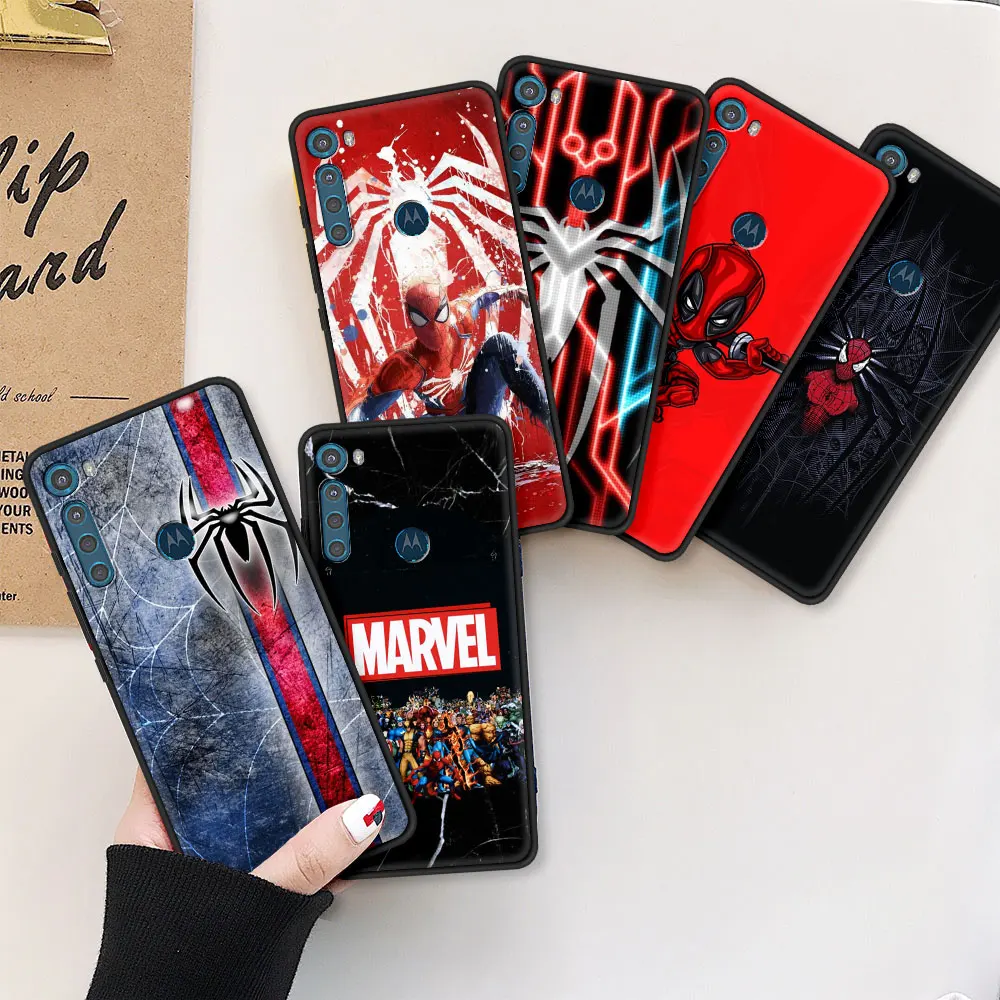 Coques for Motorola Moto G30 One Fusion G9 Play G8 Power Lite E6s Black Case G9Plus Edge 20 G50 Phone Cover Spider Spiderman
Coques for Motorola Moto G30 One Fusion G9 Play G8 Power Lite E6s Black Case G9Plus Edge 20 G50 Phone Cover Spider Spiderman