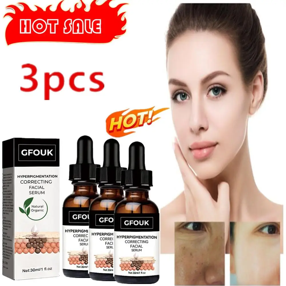 GFOUKl Vitamin C Whitening Freckle Face Serum Repair Dark Spots Essence Fade Melasma Remove Pigment Moisturizing Skin
GFOUKl Vitamin C Whitening Freckle Face Serum Repair Dark Spots Essence Fade Melasma Remove Pigment Moisturizing Skin
