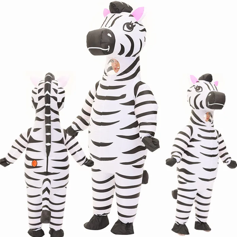 Adult Size Inflatable Zebra Costume for Adults Carnival Animal Cosplay Anime Blow Up Suit Surprise Festival Outfits Event Gifts
Adult Size Inflatable Zebra Costume for Adults Carnival Animal Cosplay Anime Blow Up Suit Surprise Festival Outfits Event Gifts