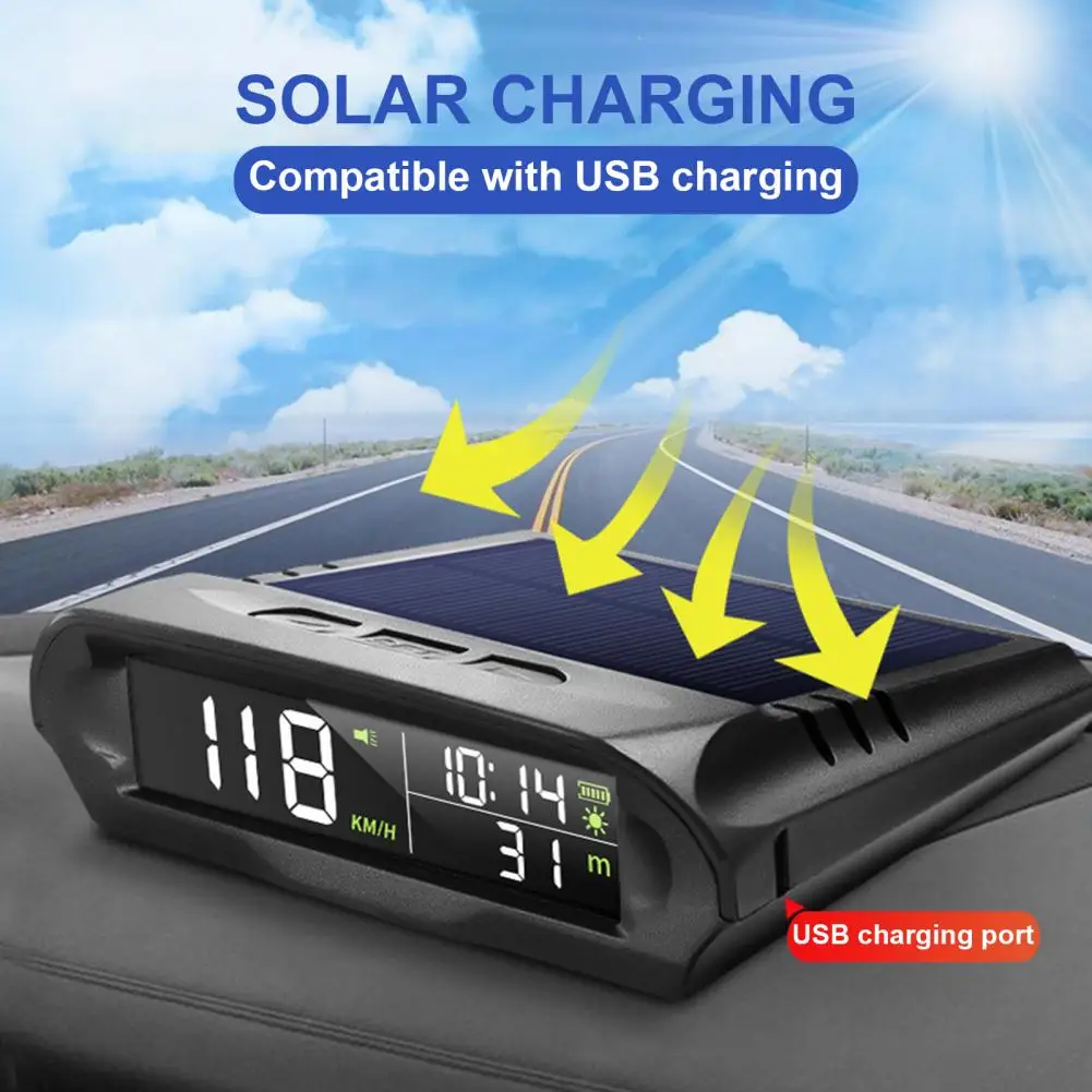 Wireless Car HUD Head-up Display Solar Powered Windscreen Projector Digital Speedometer Universal Speed Display Overspee
Wireless Car HUD Head-up Display Solar Powered Windscreen Projector Digital Speedometer Universal Speed Display Overspee
