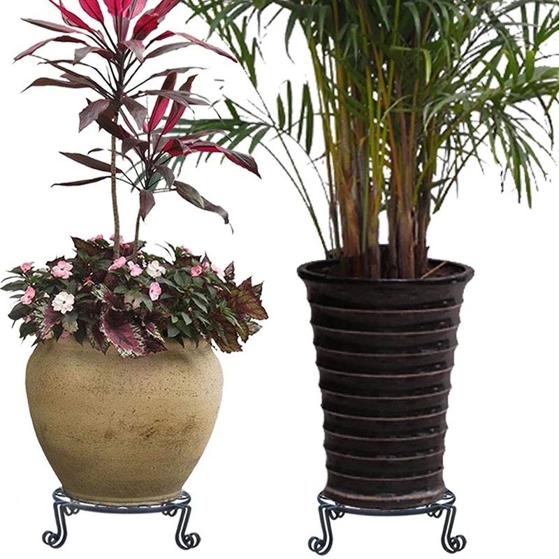 Black Plant Stand For Flower Pot Heavy Duty Potted Holder Indoor Outdoor Metal Rustproof Iron Garden Container
Black Plant Stand For Flower Pot Heavy Duty Potted Holder Indoor Outdoor Metal Rustproof Iron Garden Container