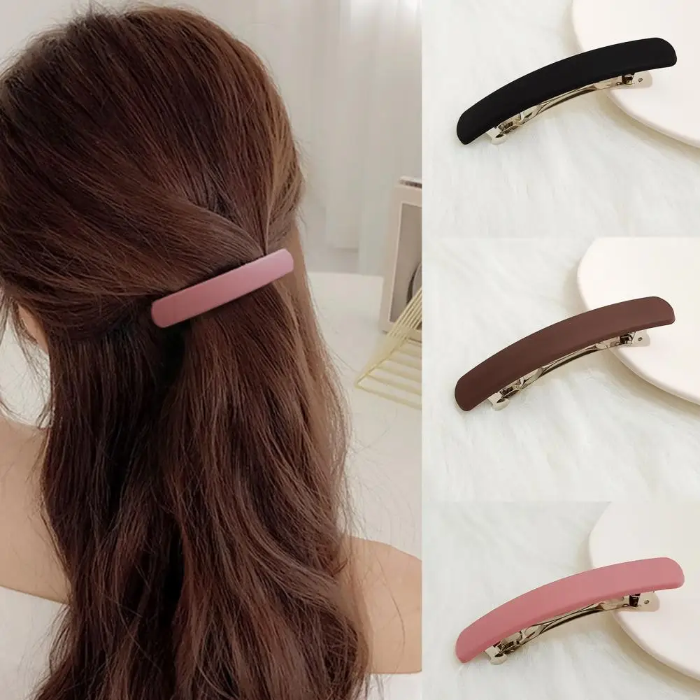 Exquisite Hairpin Lightweight Hair Claws Elastic Elegant Matte Geometric Hair Barrettes Hairpins Anti-Slip
Exquisite Hairpin Lightweight Hair Claws Elastic Elegant Matte Geometric Hair Barrettes Hairpins Anti-Slip