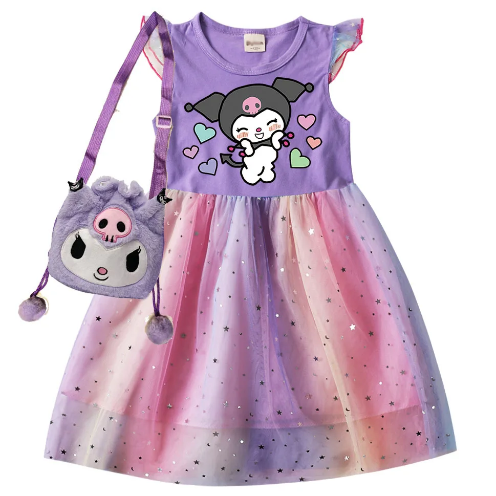 New arrival Summer Girls kuromi Christmas Dress Girl Princess Costume Casual Toddler Girl Dresses Birthday Party Clothing
New arrival Summer Girls kuromi Christmas Dress Girl Princess Costume Casual Toddler Girl Dresses Birthday Party Clothing