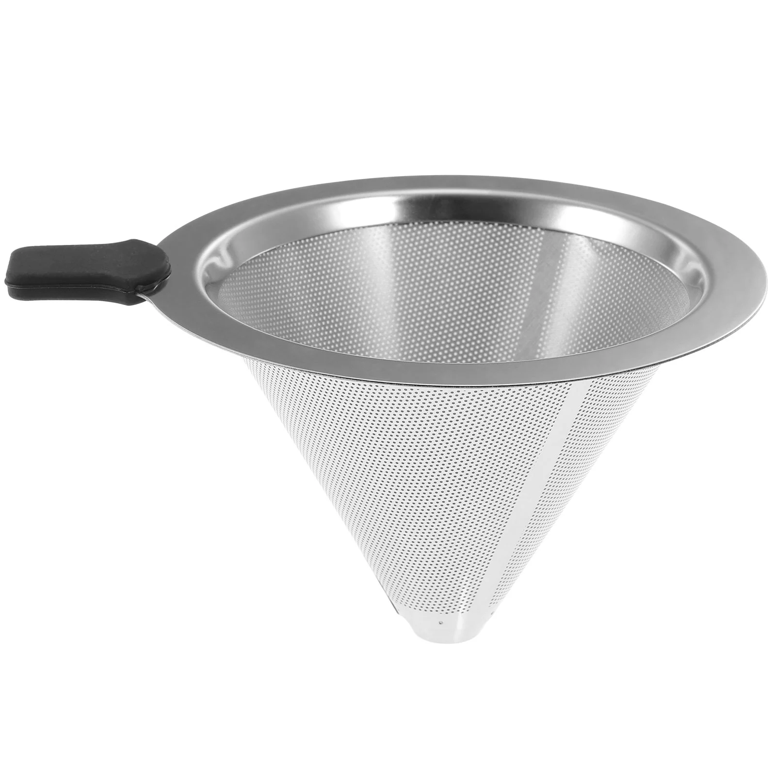 

Coffee Filter Over Pour Slow Drip Dripper Strainer Cone Funnel Steel Stainless Paperless Reusable Clever Mesh Maker House Basket