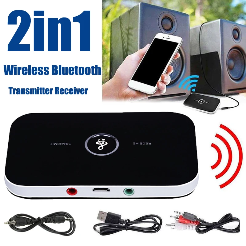 2 In 1 Bluetooth B6 Transmitter Receiver Wireless Audio Adapter for Headphones Speaker TV 3.5mm Bluetooth Music Receiver Sender
2 In 1 Bluetooth B6 Transmitter Receiver Wireless Audio Adapter for Headphones Speaker TV 3.5mm Bluetooth Music Receiver Sender