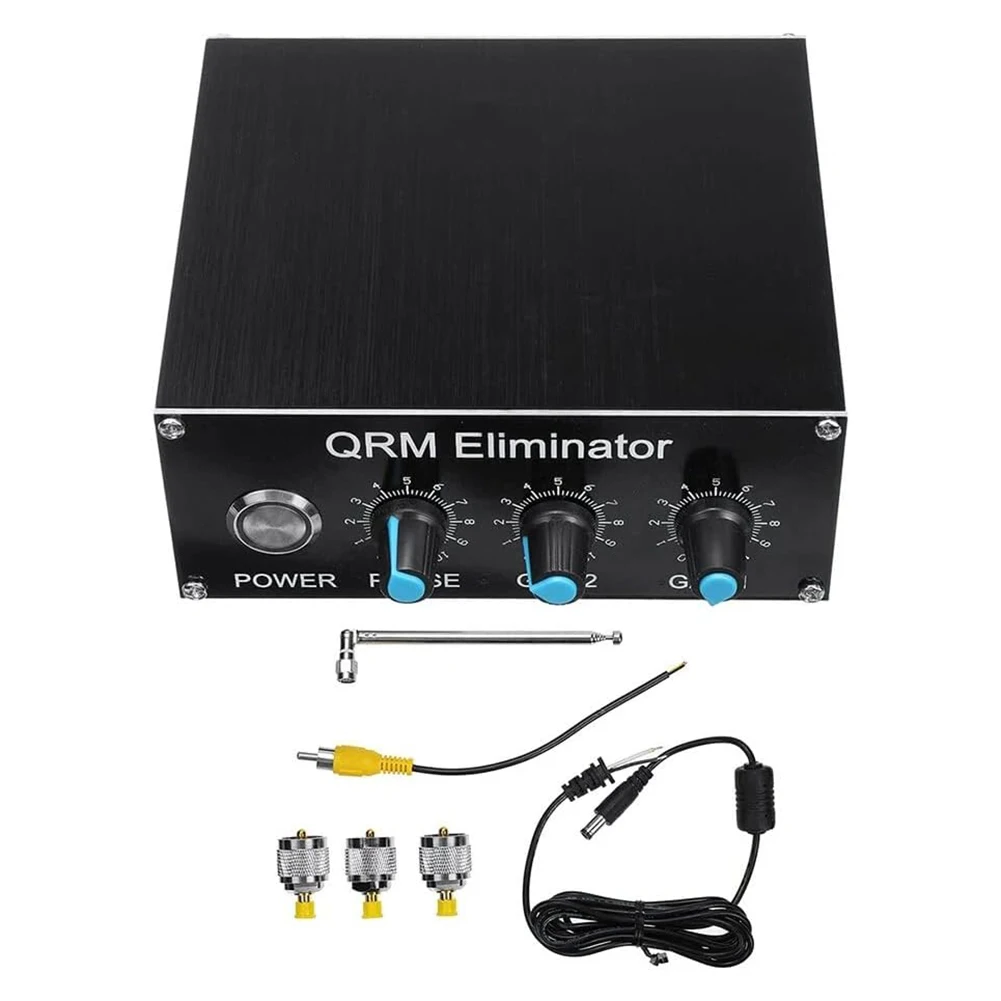 Superior QRM Eliminator XPhase (130 MHz) HF Bands Metal Shell Built in PTT Control Signal Optimization Solution
Superior QRM Eliminator XPhase (130 MHz) HF Bands Metal Shell Built in PTT Control Signal Optimization Solution