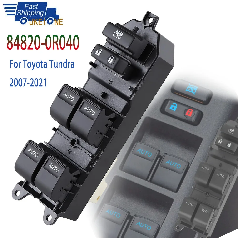 Электрическая кнопка управления окном для Toyota Tundra 2007-2021 автозапчасти 84820-0R040 848200R040 автомобильные аксессуары
Электрическая кнопка управления окном для Toyota Tundra 2007-2021 автозапчасти 84820-0R040 848200R040 автомобильные аксессуары