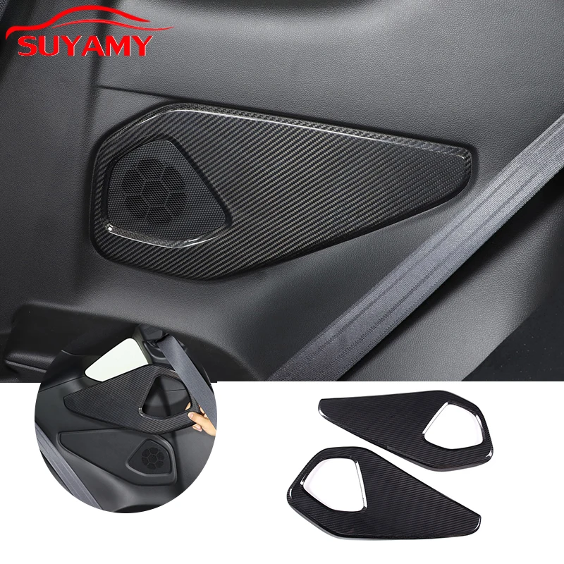 Real Carbon Fiber Car Back Seat Loudspeaker Horn Trim Cover For 2022 Toyota 86/Subaru BRZ Auto Interior Accessories
Real Carbon Fiber Car Back Seat Loudspeaker Horn Trim Cover For 2022 Toyota 86/Subaru BRZ Auto Interior Accessories