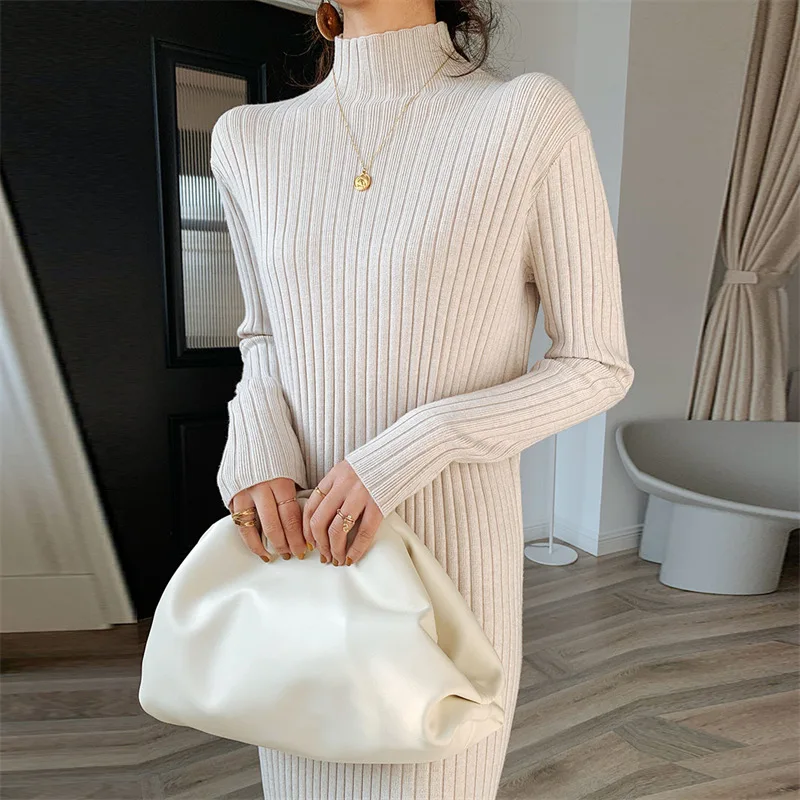 Women's wear the new mid-length loose solid color skinny sweater skirt for autumn and winter
Women's wear the new mid-length loose solid color skinny sweater skirt for autumn and winter