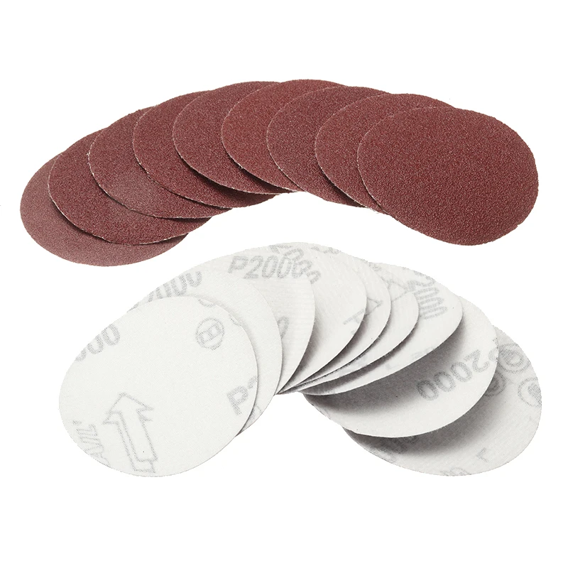100pcs 3" 75mm Sanding Disc Abrasive Dry Sandpaper Pads + 1pc Back-up Pad Professional Abrasive Polishing Tools Supplies
100pcs 3" 75mm Sanding Disc Abrasive Dry Sandpaper Pads + 1pc Back-up Pad Professional Abrasive Polishing Tools Supplies