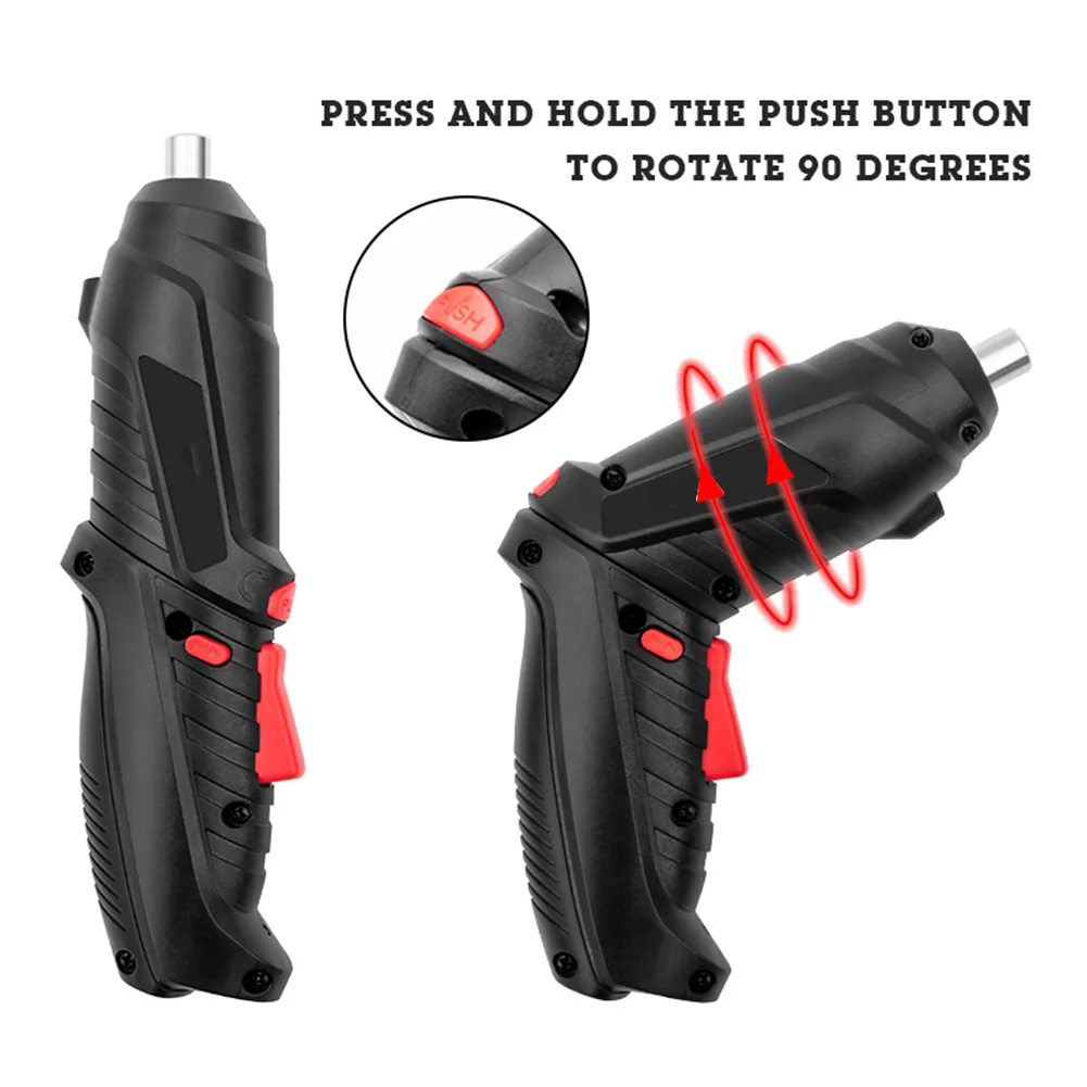 Cordless Electric Screwdriver Battery Rechargeable Power Impact Drill Driver Tools 3.6V USB Charge W/2 Drill Bits Repairing Tool
Cordless Electric Screwdriver Battery Rechargeable Power Impact Drill Driver Tools 3.6V USB Charge W/2 Drill Bits Repairing Tool