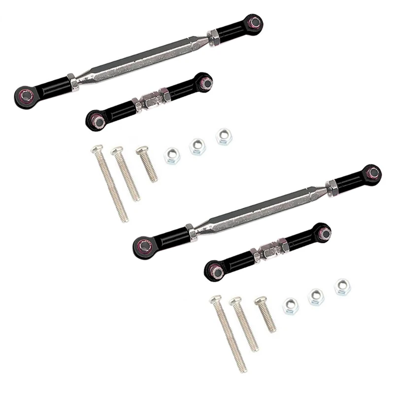 2X Metal Adjustable Steering Linkage Servo Link Pull Rod Turnbuckle For MN D90 D99 MN-90 FJ-45 1/12 RC Car Crawler,Black
2X Metal Adjustable Steering Linkage Servo Link Pull Rod Turnbuckle For MN D90 D99 MN-90 FJ-45 1/12 RC Car Crawler,Black