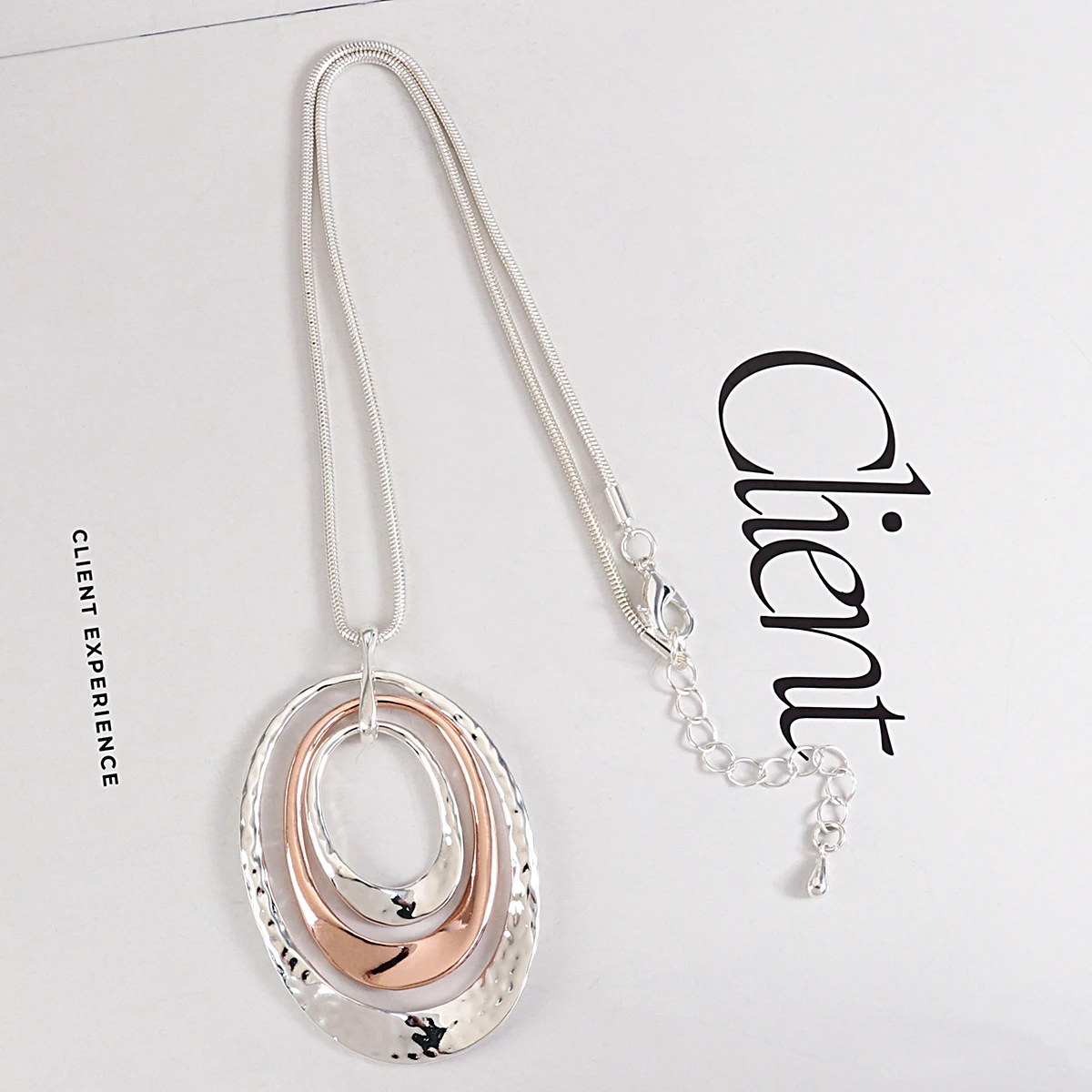Amorcome Simple Triple Circle Pendant Choker Necklace Bold Snake Chain Women Statement Necklace Wedding Anniversary Gift Jewelry
Amorcome Simple Triple Circle Pendant Choker Necklace Bold Snake Chain Women Statement Necklace Wedding Anniversary Gift Jewelry