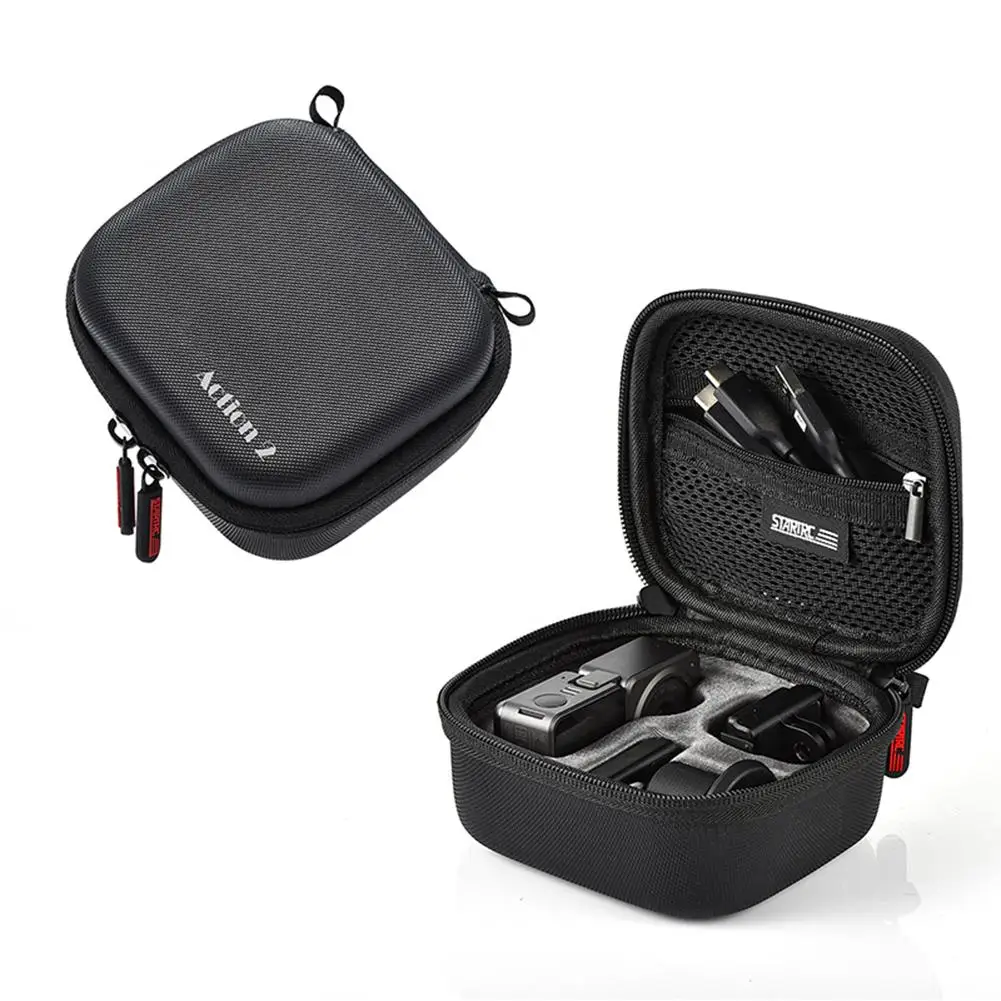 Mini Carrying Case Anti-drop Protective Camera Accessories Portable Storage Bag with Carabiner For Dji Action 2 Action Camera
Mini Carrying Case Anti-drop Protective Camera Accessories Portable Storage Bag with Carabiner For Dji Action 2 Action Camera