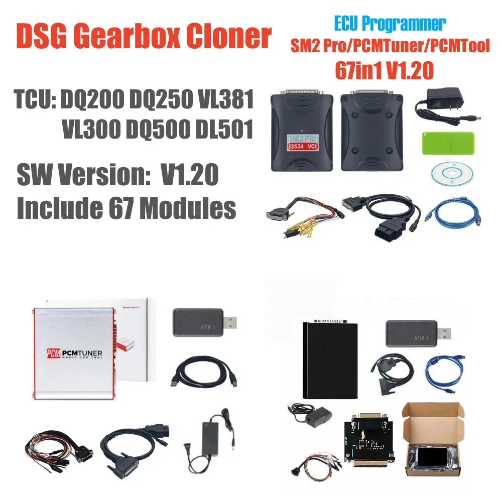 Устройство для клонирования DSG для DQ200 DQ250 VL381 VL300 DQ500 DL501 VAG TCU ECU Программатор V1.20 67in1 настольная вспышка SM2 Pro pcmтюнер
Устройство для клонирования DSG для DQ200 DQ250 VL381 VL300 DQ500 DL501 VAG TCU ECU Программатор V1.20 67in1 настольная вспышка SM2 Pro pcmтюнер