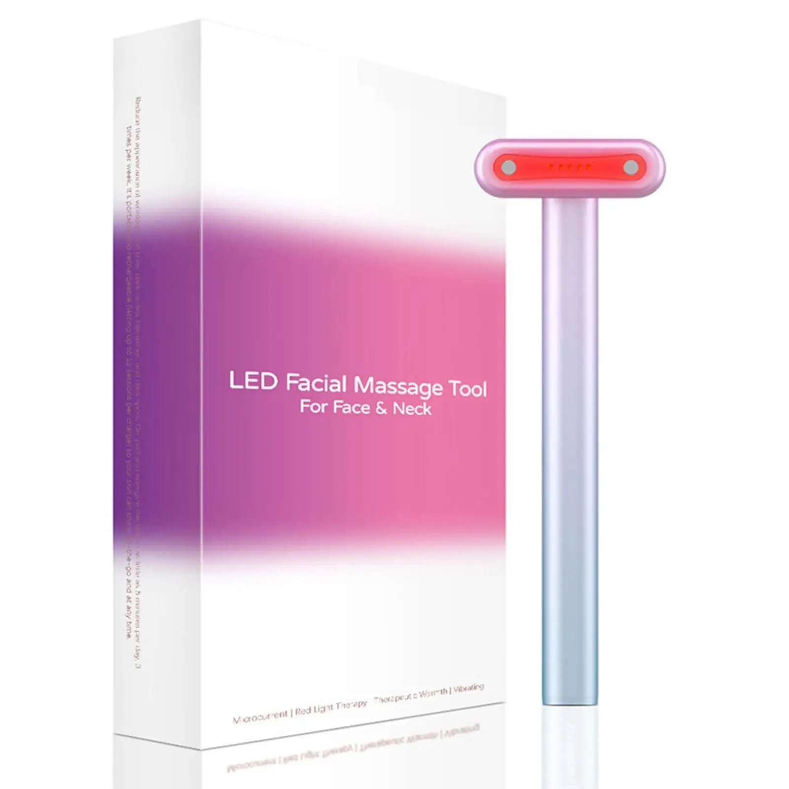 4 In 1 Facial Skincare Tool Red Light Therapy For Face Neck EMS Microcurrent Face Massage Anti-Aging Skin Tightening Beauty Wand
4 In 1 Facial Skincare Tool Red Light Therapy For Face Neck EMS Microcurrent Face Massage Anti-Aging Skin Tightening Beauty Wand