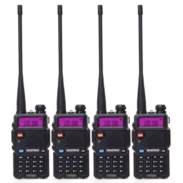 4 шт., портативная рация VHF/UHF 136-174 МГц и 400-520 МГц
4 шт., портативная рация VHF/UHF 136-174 МГц и 400-520 МГц