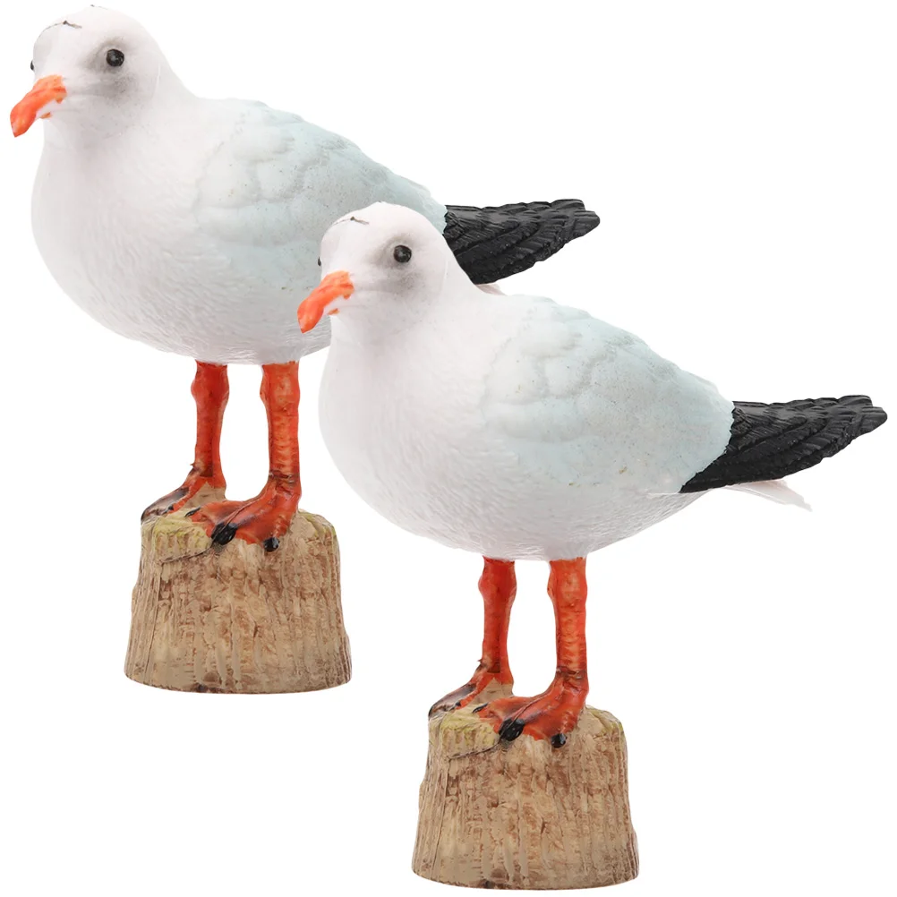 2 Pcs Desktop Toys Seagull Bird Decoration Ornament Accessories Sculpture Statue Plastic Animal
2 Pcs Desktop Toys Seagull Bird Decoration Ornament Accessories Sculpture Statue Plastic Animal