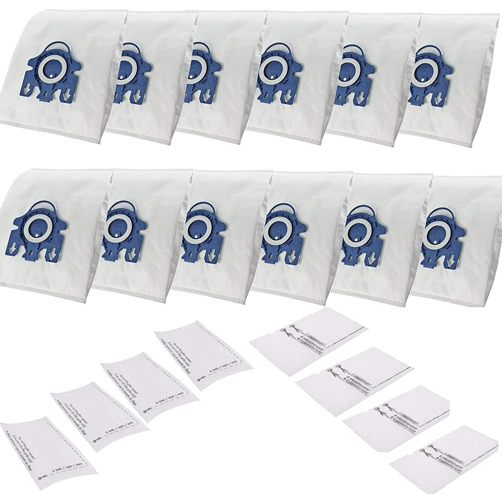 12 Vacuum Cleaner Bags+8 Filters Compatible with HyClean Miele GN 3D 10408410,Classic C1 Efficiency Vacuum Cleaner Bags
12 Vacuum Cleaner Bags+8 Filters Compatible with HyClean Miele GN 3D 10408410,Classic C1 Efficiency Vacuum Cleaner Bags